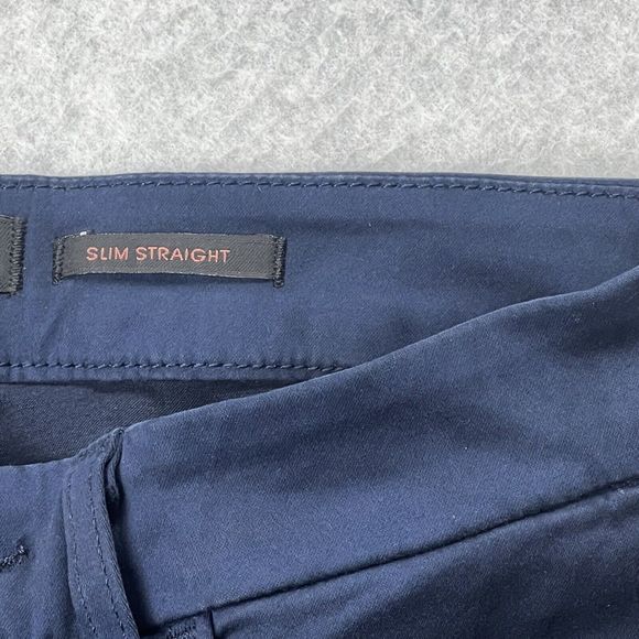 7 For All Mankind Jen7 Jeans Womens 2 Blue Slim Straight Leg Denim NWT - Picture 13 of 16